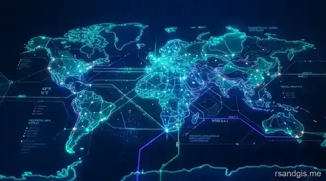 Conceptual illustration of The Ultimate Beginner’s Guide to GIS Data & Mapping