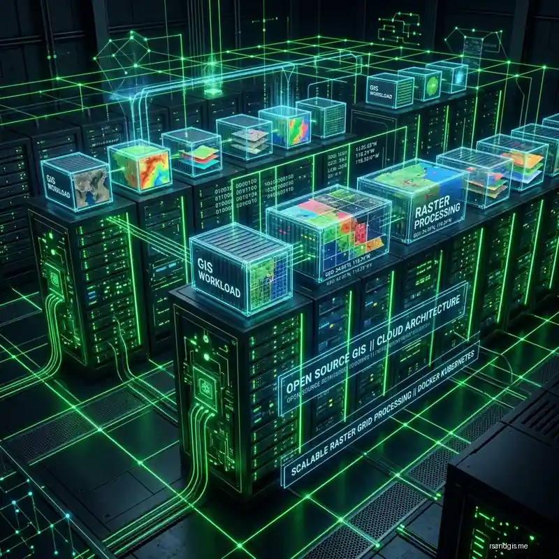 Scalable Headless GRASS GIS Docker Architecture
