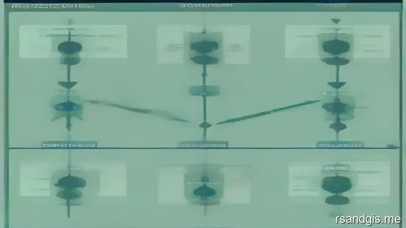 Conceptual illustration of Abstract conceptual illustration representing a machine learning