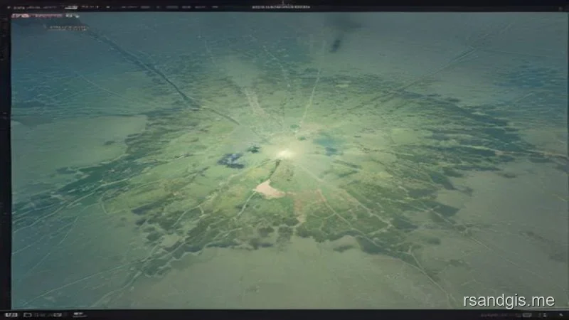 Conceptual illustration of Machine Learning on Geospatial Big Data