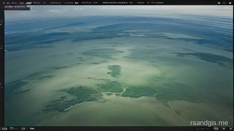 Conceptual illustration of GIS Fundamentals: Working with Spatial Data