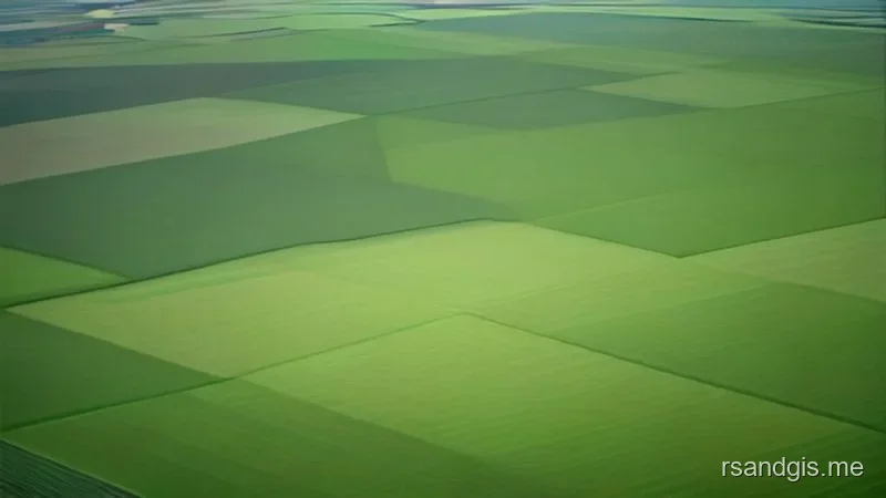 Conceptual illustration of Multispectral Drone Imagery Agriculture