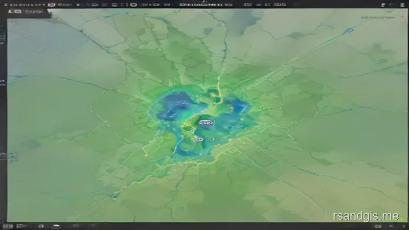 Conceptual illustration of Master QGIS Claude Code MCP Integration