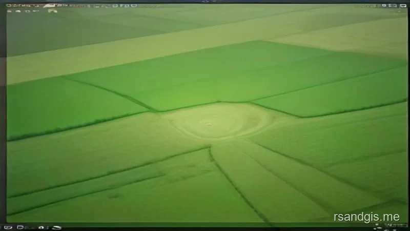 Conceptual illustration of Remote Sensing in Agriculture