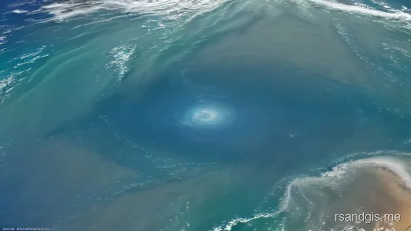 Conceptual illustration of Satellite Bathymetry for Coastal Monitoring