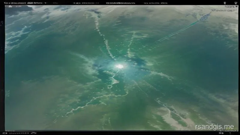 Conceptual illustration of Satellite Image Classification Techniques