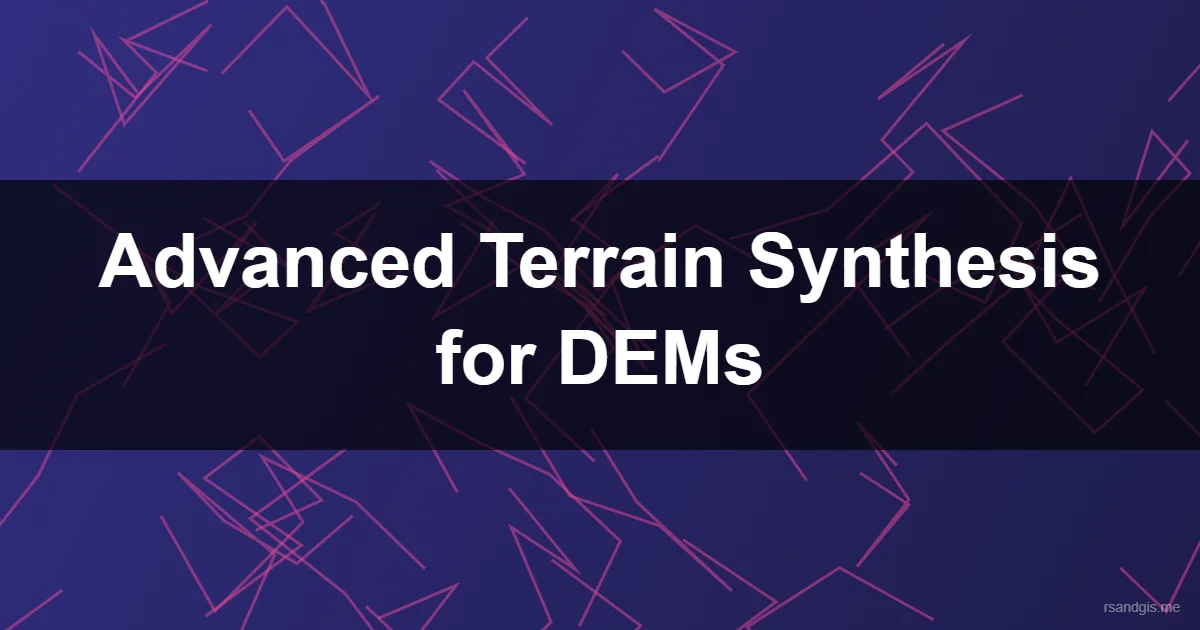 Dem Terrain Synthesis Tutorial Programmatic Art