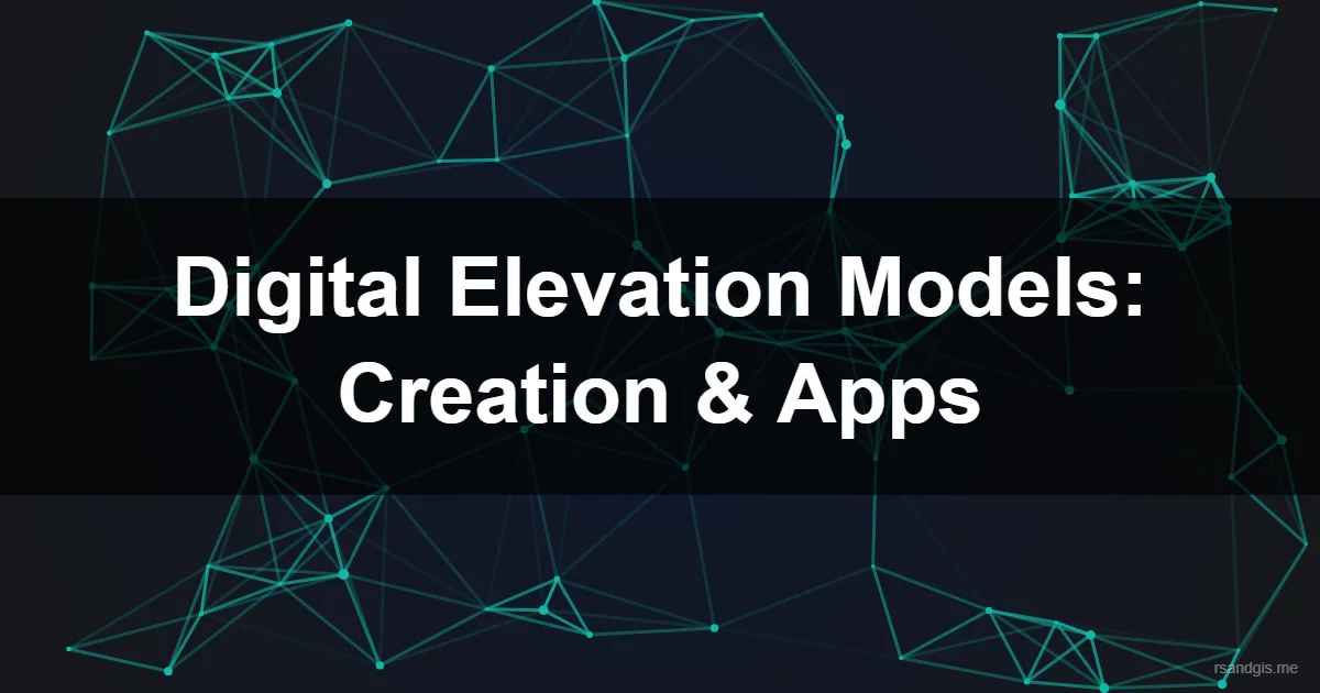 Digital Elevation Models Programmatic Art