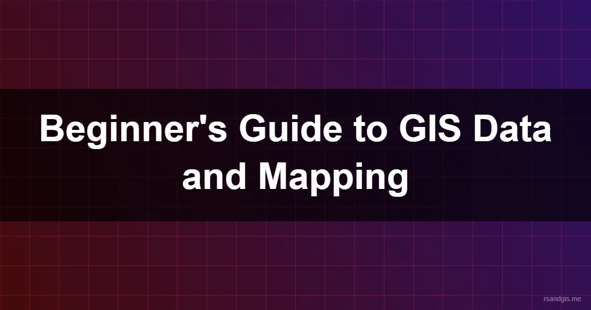 Gis Data Mapping Guide Programmatic Art