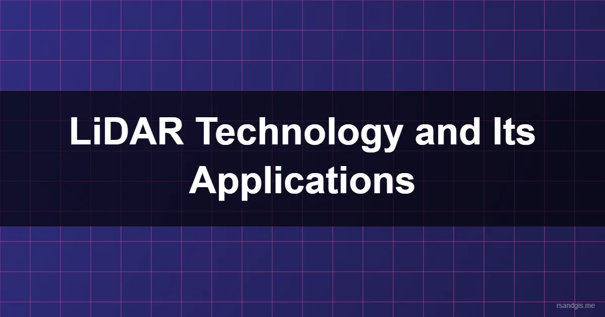 Lidar Technology Applications Programmatic Art