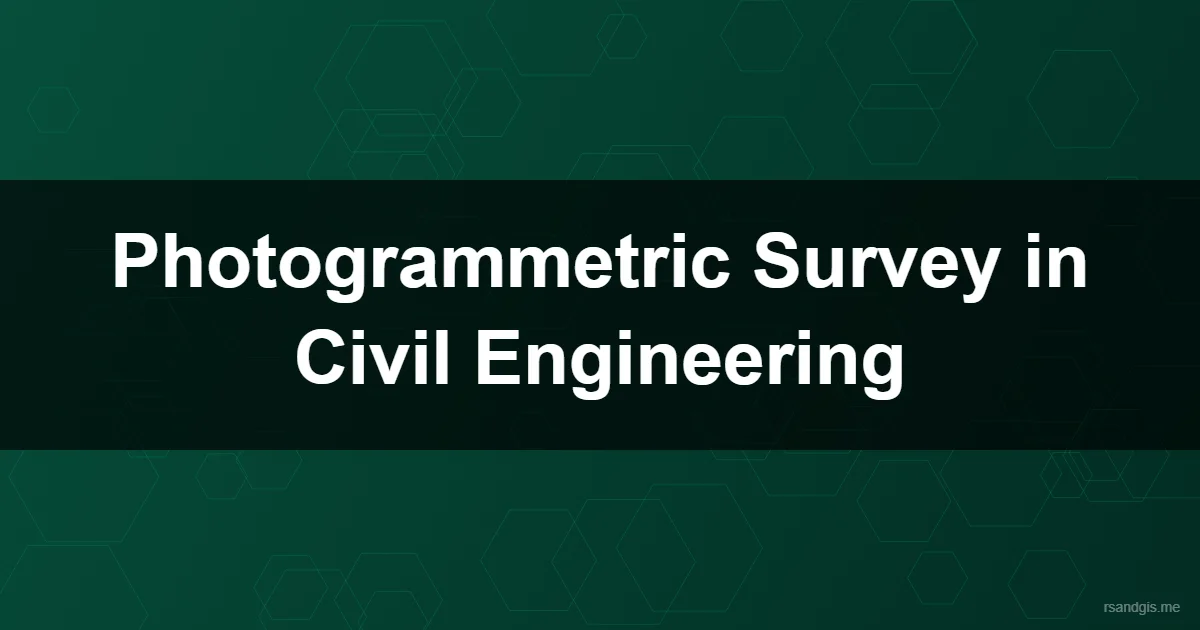 Photogrammetric Survey Civil Programmatic Art