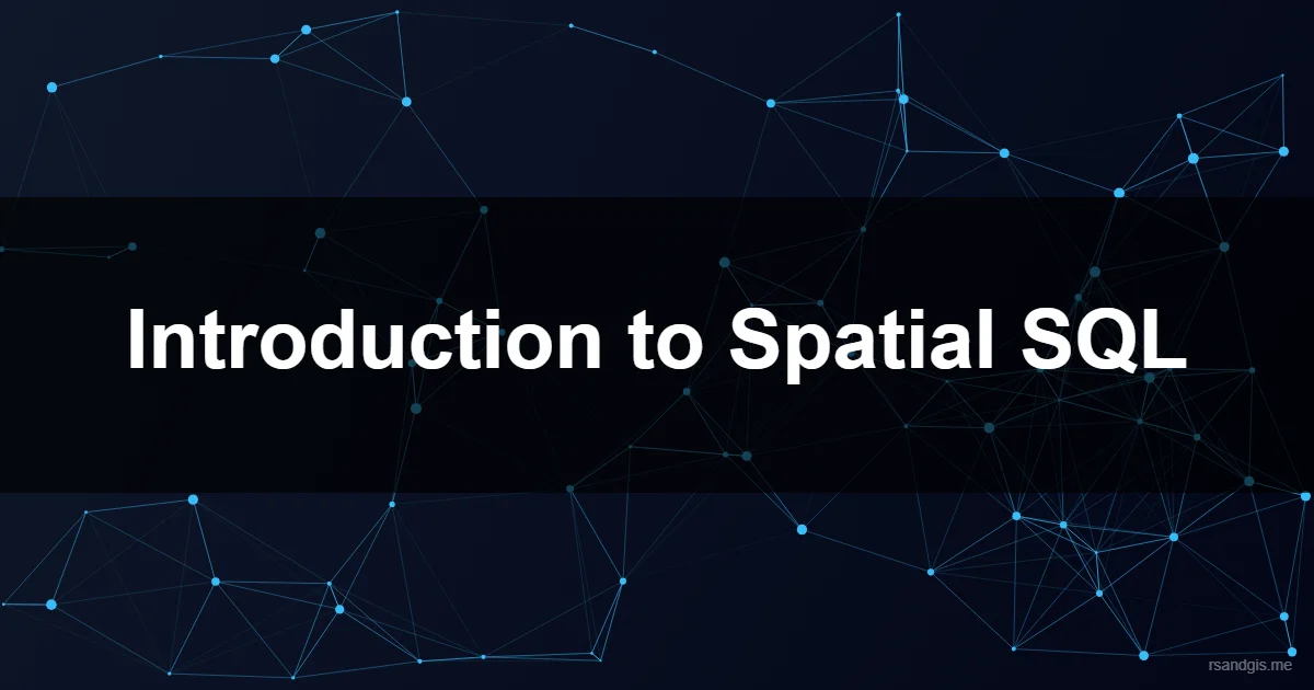 Postgis Spatial Sql Tutorial Programmatic Art