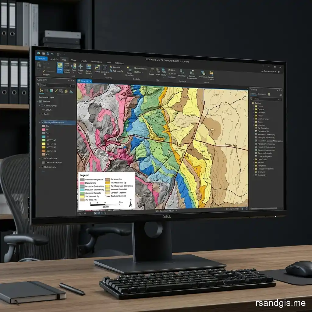 QGIS automated geological mapping workflows
