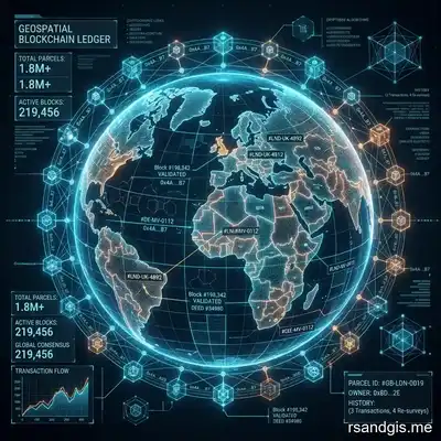 Geospatial Blockchain For Land Registry Management