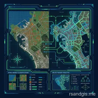 object-based image analysis vs pixel-based classification in gee